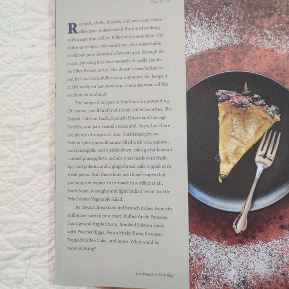 The New Cast Iron Skillet Cookbook by Ellen Brown 2014, Used, Good condition - Picture 3 of 7